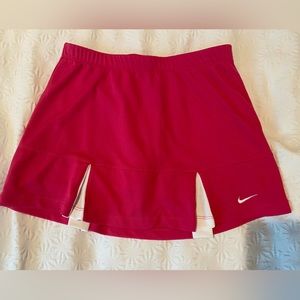 Pink Nike tennis skort